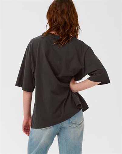 Gestuz - GZSimma Emb T-shirt - Black